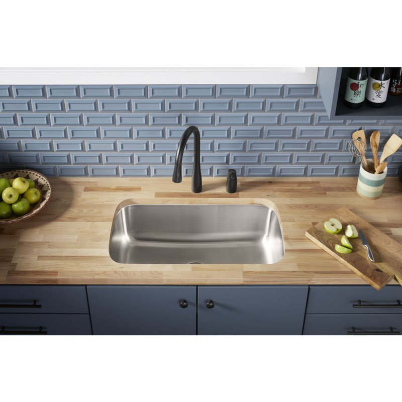 Sterling by Kohler McAllister 32'' L Undermount Stainless Steel Kitchen